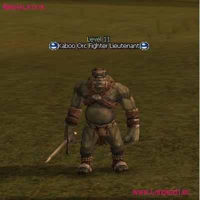 Kaboo Orc Fighter Lieutenant
